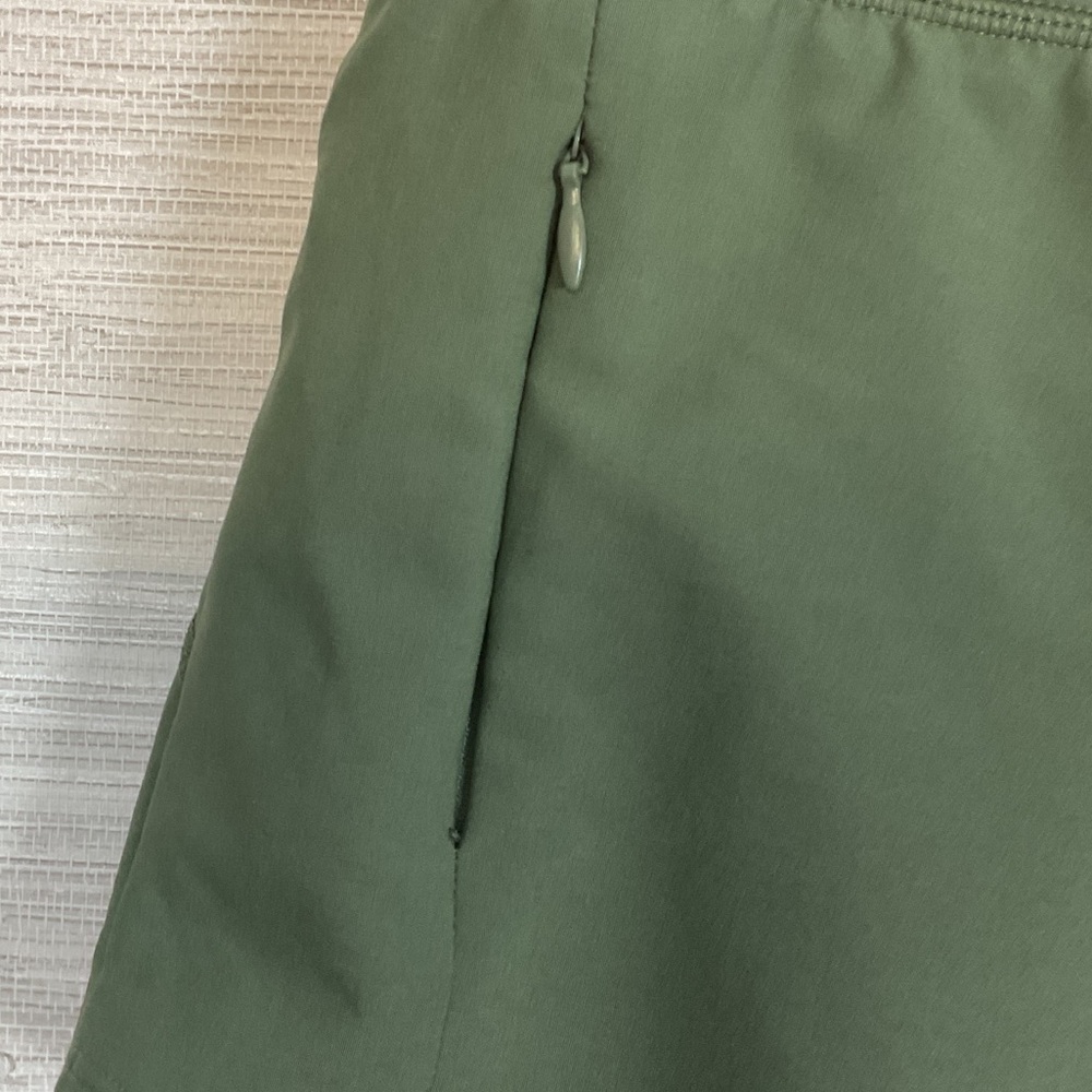 Women’s Title Nine Wahine Swim Shorts Olive Green Large - Picture 2 of 10